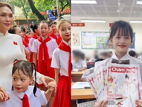 Bé gái 7 tuổi cực đắt show nhờ song ca với Mỹ Tâm tại Đại lễ 2/9