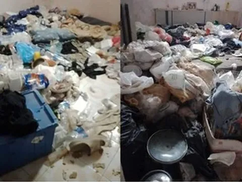 Khách nữ 42 tuổi bỏ đi, chủ nhà bàng hoàng khi phát hiện căn hộ ngập rác
