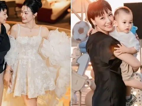 "Chị mẹ" của Doãn Hải My - bà ngoại sành điệu, gợi cảm tuổi U50, thể hiện 1 điều cực tinh tế khi chụp hình cùng con gái