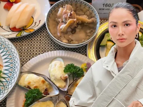 Bữa cơm đậm mùi tiền của H'Hen Niê