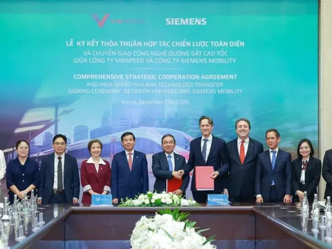 Siemens Mobility - “Gã khổng lồ” vừa ký thỏa thuận hợp tác chiến lược với VinSpeed “khủng” cỡ nào?