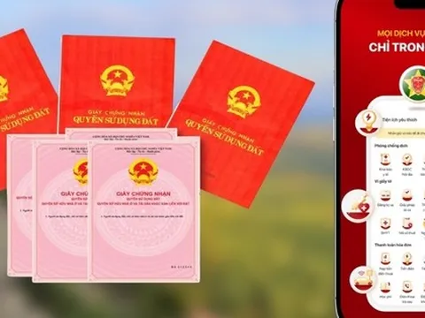 Nóng: Sổ đỏ trên VNeID chính thức được dùng thay cho bản giấy