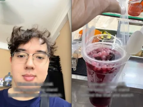 Khách Tây há hốc khi chủ tiệm trà trái cây Việt Nam cho anh 1 đặc quyền: "Ở nước tôi là phải trả tiền"