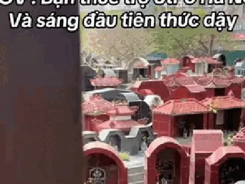 Thanh niên thuê phòng trọ 3 triệu nằm ngay cạnh nghĩa trang phát biểu: "Mỗi sáng thức dậy, thứ mình nhìn thấy là..."