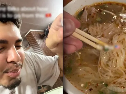 Ăn bát phở 393.000 đồng, khách Tây khóc không thành tiếng