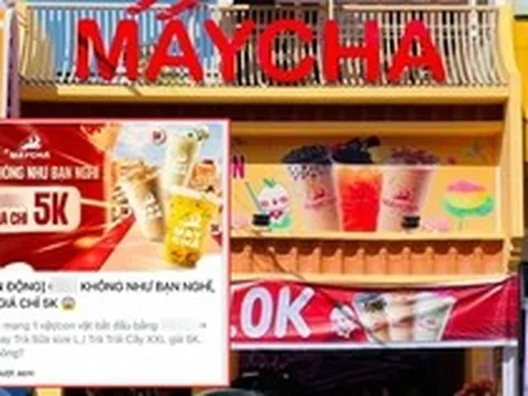 Quảng cáo trà sữa trên Zalo nhưng chơi chữ phản cảm, MayCha nói gì?
