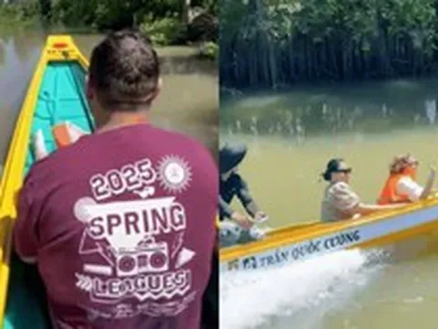 Khách Tây ôm tim trước màn lái võ lãi đẳng cấp tại miền Tây