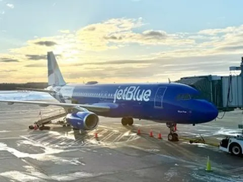 Máy bay quay đầu khẩn cấp sau va chạm với chó sói trên đường băng