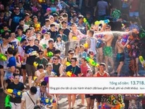 Vé máy bay 14 triệu, khách Việt ngậm ngùi "đứt chuỗi" Lễ hội té nước Thái Lan