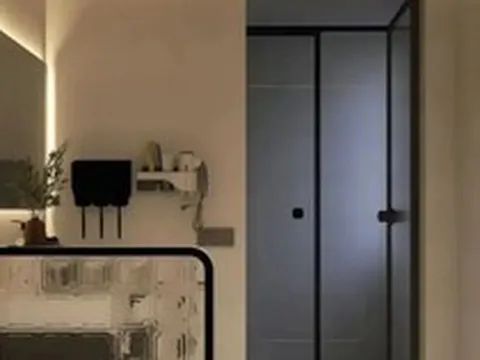 Phòng tắm không còn cảnh xếp hàng: Thiết kế vách lửng 2 phần giúp cả nhà dùng cùng lúc mỗi sáng