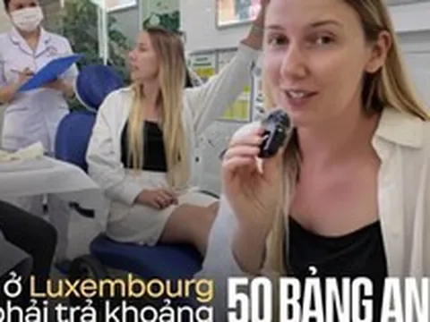 Khách Tây đi khám răng ở Đà Nẵng, sững người khi không mất 1 xu: ''Riêng dịch vụ đó ở nước tôi phải trả hơn 1,7 triệu đồng"