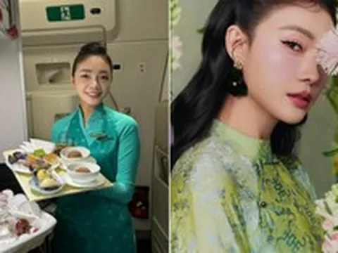 "Hoa khôi" tiếp viên Vietnam Airlines, từng gây bão mạng 10 năm trước giờ thế nào?