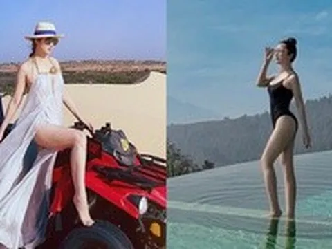 Mẹ đơn thân U60 khoe body đẹp "mướt mắt", ở biệt thự nguy nga như cung điện, là hoa hậu đình đám 1 thời