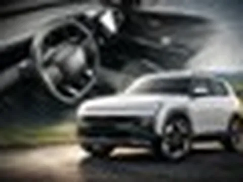 Hyundai Tucson 2027 lộ rõ nội thất: Màn hình khổng lồ, cần số chuyển sau vô-lăng, thiết kế giống Santa Fe