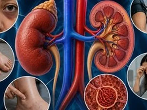 Cảnh báo 5 DẤU HIỆU suy thận dễ bị bỏ qua: Chỉ cần nhìn vào 1 đặc điểm trên cơ thể cũng có thể nhận ra ngay