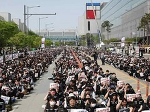 40.000 nhân viên Samsung sắp ngừng việc tập thể 18 ngày, nguy cơ gián đoạn nguồn cung chip AI toàn cầu