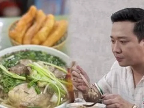 Quán phở lõi rùa khiến vợ chồng Trấn Thành quất sạch hai bát, u mê "xúi" luôn chủ quán Nam tiến