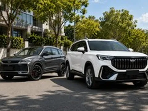 Geely chốt lịch ra mắt Okavango và Coolray tại Việt Nam: Trải dài từ SUV cỡ B đến SUV 7 chỗ giá mềm