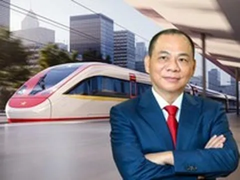 Siêu đường sắt tốc độ cao 5,6 tỷ USD do “tân binh” của tỷ phú Phạm Nhật Vượng đầu tư có chuyển động mới