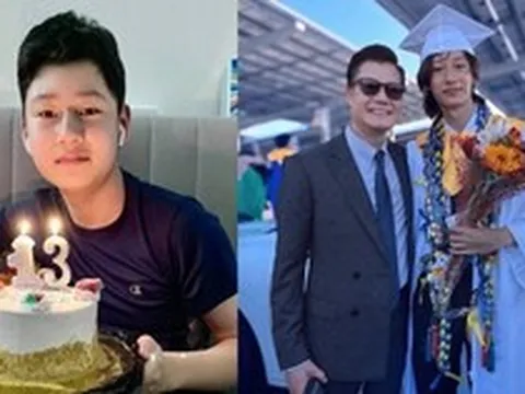 Con trai ca sĩ Quang Dũng: Cao 1m9, tốt nghiệp trường danh tiếng ở Mỹ