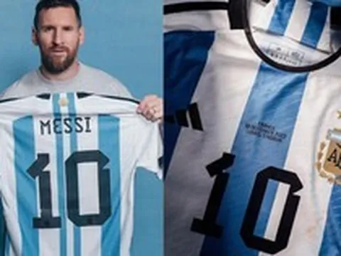 Chiếc áo đấu đắt nhất của Messi