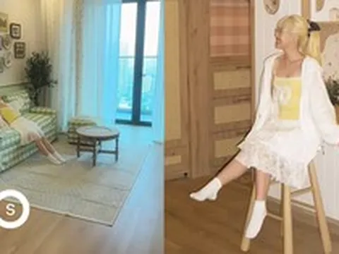 Hậu Hoàng khoe tậu nhà mới, decor đẹp như manga Nhật, nhan sắc tuổi 31 trẻ khủng khiếp!