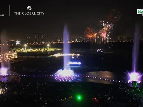 Đêm Countdown chào đón năm mới 2024 tại The Global quy mô hơn 50.000 người
